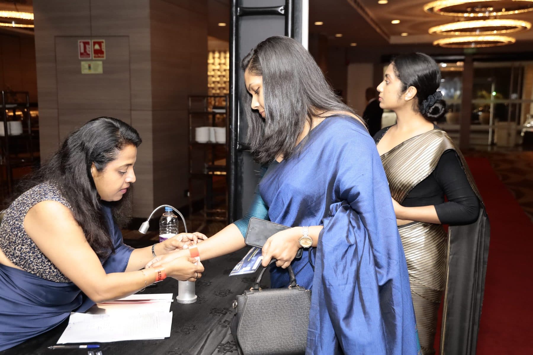 Guests arriving at the People Development Awards
